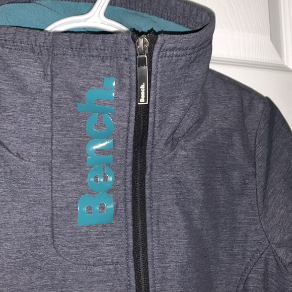 Bench Fleece-Lined Asymmetrical Front Zipper Coat Sz S - Picture 2 of 7